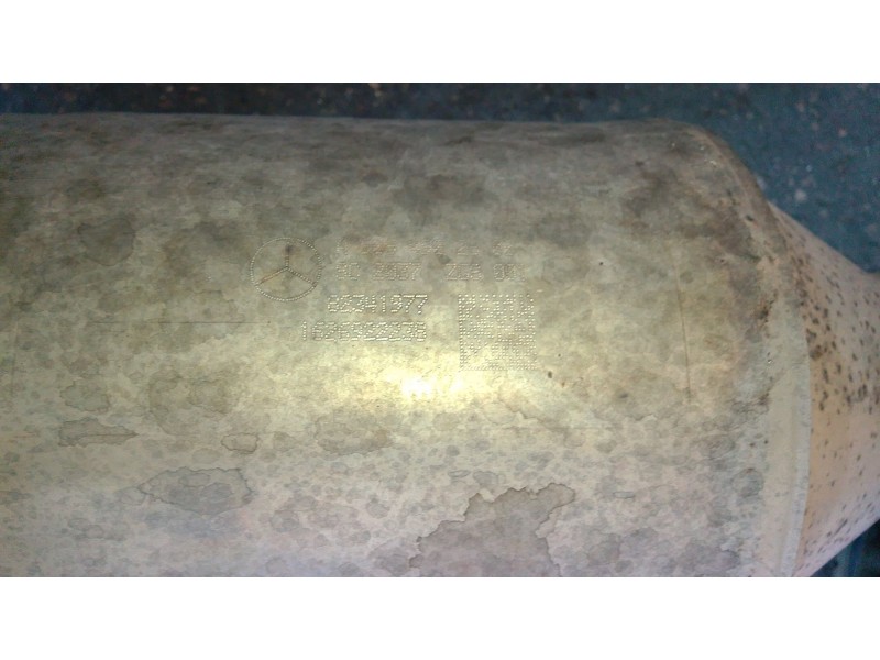 Recambio de tubo escape trasero para mercedes-benz sprinter 3-t furgoneta (b906) 214 cdi (906.611, 906.613) referencia OEM IAM A