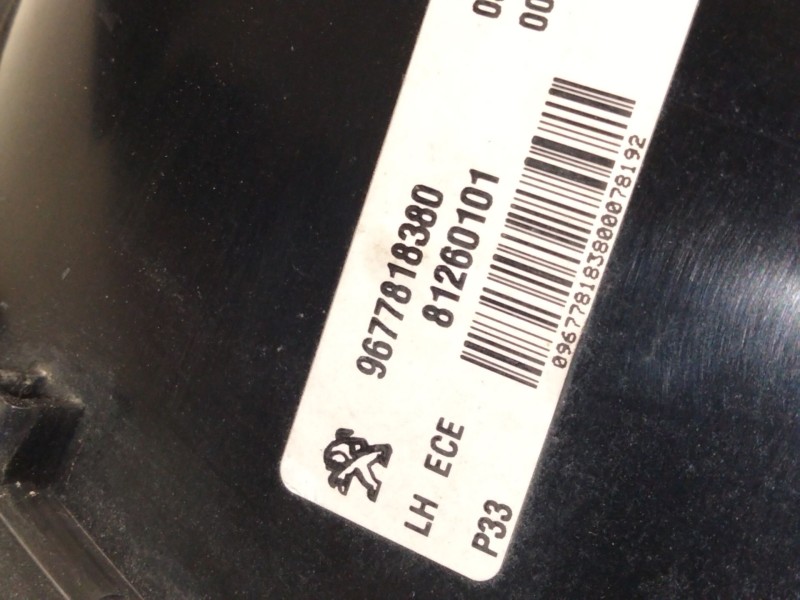 Recambio de piloto trasero izquierdo porton para peugeot 308 ii (lb_, lp_, lw_, lh_, l3_) 1.6 hdi referencia OEM IAM 9677818380 