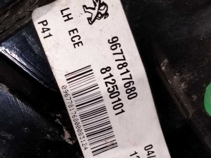 Recambio de piloto trasero izquierdo para peugeot 308 ii (lb_, lp_, lw_, lh_, l3_) 1.6 hdi referencia OEM IAM 9677817680  