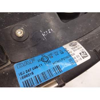 Recambio de faro izquierdo para daf fa laf 45.220 referencia OEM IAM 1699316  