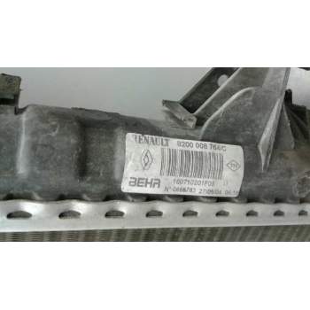 Recambio de radiador agua para renault laguna ii (bg0) dynamique referencia OEM IAM 8200008764  