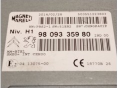 Recambio de sistema audio / radio cd para peugeot 308 ii (lb_, lp_, lw_, lh_, l3_) 1.6 hdi referencia OEM IAM 9809335980   2