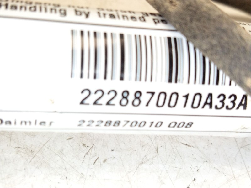 Recambio de actuador capo delantero para mercedes-benz clase s (w222, v222, x222) s 350 bluetec / d (222.132, 222.032, 222.123) 