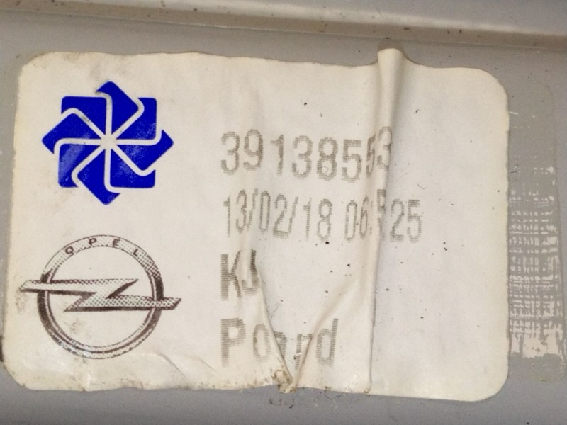 Recambio de elevalunas delantero izquierdo para opel insignia b grand sport (z18) 1.5 (68) referencia OEM IAM 39138553  