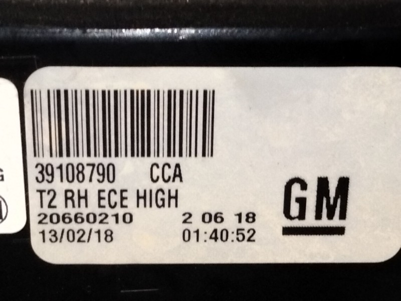 Recambio de piloto trasero izquierdo porton para opel insignia b grand sport (z18) 1.5 (68) referencia OEM IAM 39108790  