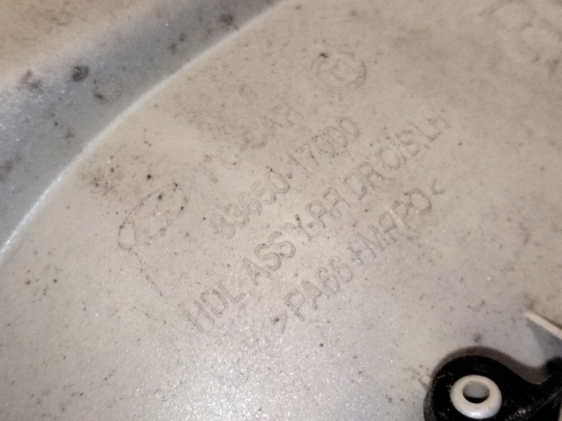 Recambio de maneta exterior trasera izquierda para hyundai matrix (fc) 1.5 crdi vgt referencia OEM IAM 8365017000  