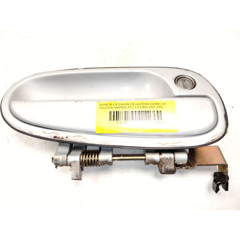 Recambio de maneta exterior delantera derecha para hyundai matrix (fc) 1.5 crdi vgt referencia OEM IAM 8265017000  