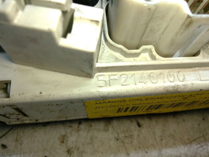 Recambio de mando calefaccion aire acondicionado para renault kangoo (kc0/1_) 1.5 dci referencia OEM IAM 5F2140100  