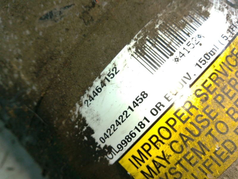 Recambio de compresor aire acondicionado para opel zafira a monospace (t98) 2.2 dti 16v (f75) referencia OEM IAM 24464152  