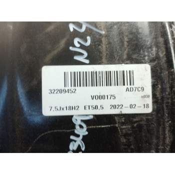 Recambio de llanta aluminio para volvo xc60 ii (246) b4 mild-hybrid awd referencia OEM IAM 32209452  