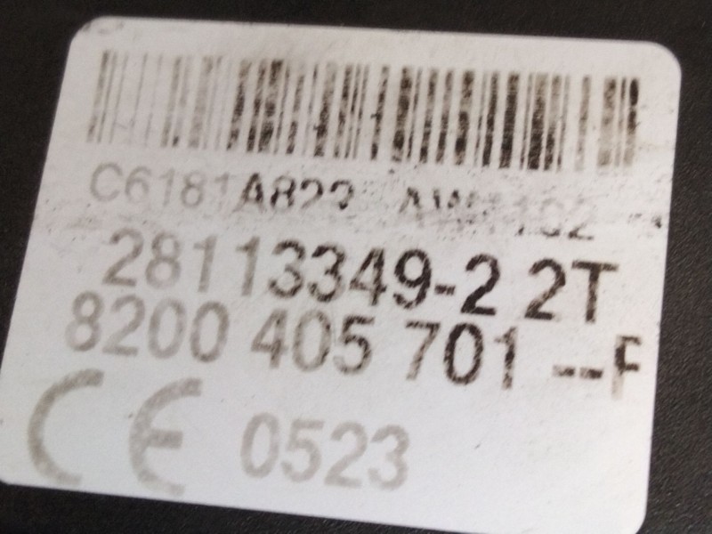 Recambio de conmutador de arranque para renault master iii furgoneta (fv) 2.3 dci 125 fwd (fv0c, fv0d, fv0g, fv0h, fv0j, fv0k) r