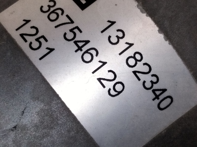 Recambio de motor limpia delantero para opel corsa d (s07) 1.2 (l08, l68) referencia OEM IAM 13182340  