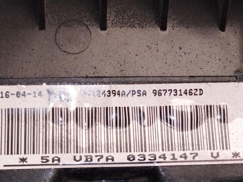 Recambio de airbag delantero izquierdo para citroën berlingo furgoneta/monovolumen (b9) 1.6 hdi 115 referencia OEM IAM 96773146Z