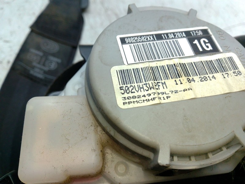 Recambio de cinturon seguridad delantero izquierdo para citroën berlingo furgoneta/monovolumen (b9) 1.6 hdi 115 referencia OEM I