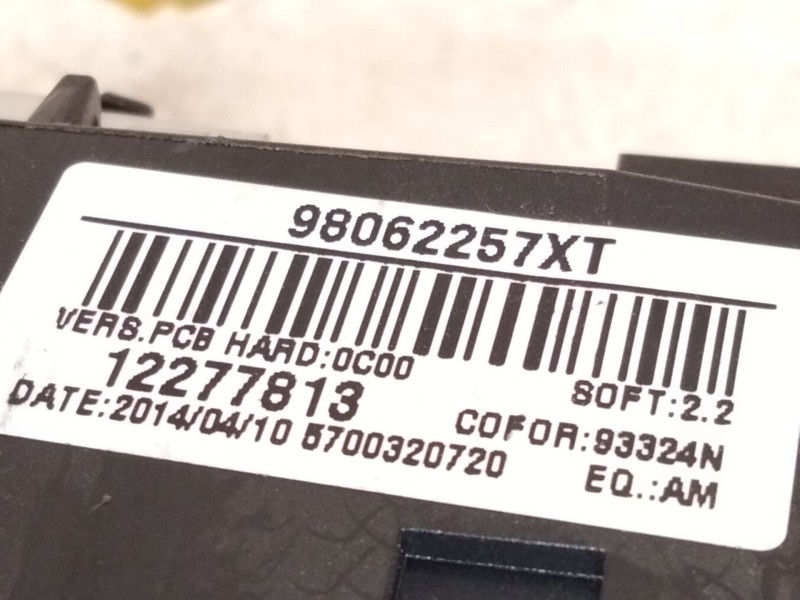 Recambio de anillo airbag para citroën berlingo furgoneta/monovolumen (b9) 1.6 hdi 115 referencia OEM IAM 98062257XT  