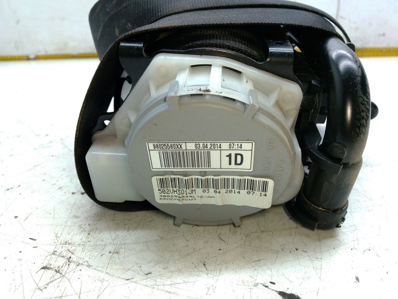 Recambio de cinturon seguridad delantero derecho para citroën berlingo furgoneta/monovolumen (b9) 1.6 hdi 115 referencia OEM IAM