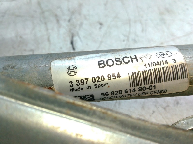 Recambio de motor limpia delantero para citroën berlingo furgoneta/monovolumen (b9) 1.6 hdi 115 referencia OEM IAM 968286148001 