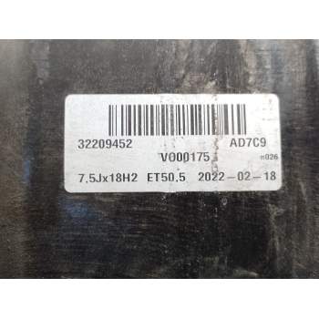 Recambio de llanta aluminio para volvo xc60 ii (246) b4 mild-hybrid awd referencia OEM IAM 32209452  