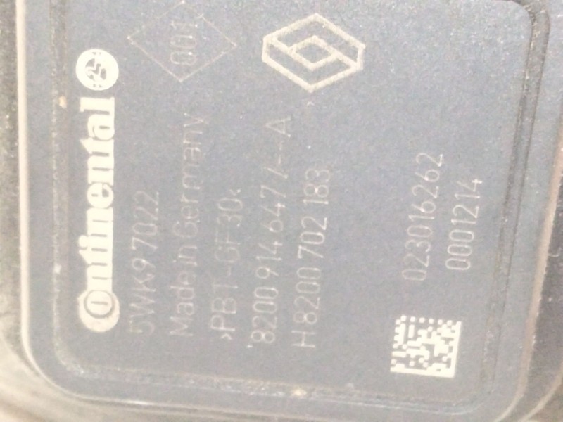 Recambio de caudalimetro para renault master iii furgoneta (fv) 2.3 dci 125 fwd (fv0c, fv0d, fv0g, fv0h, fv0j, fv0k) referencia 