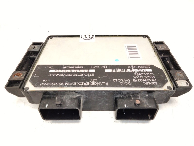 Recambio de centralita motor uce para peugeot partner monospace (5_, g_) 1.9 d referencia OEM IAM 9650360280  