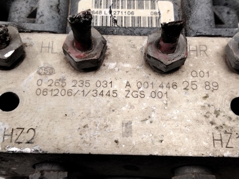 Recambio de abs para volkswagen crafter caja cerrada caja cerrada 35 referencia OEM IAM A0014462589 0265235031 
