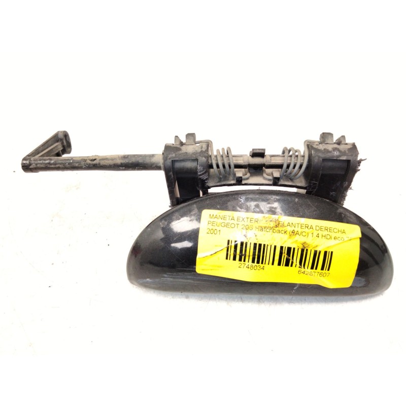 Recambio de maneta exterior delantera derecha para peugeot 206 hatchback (2a/c) 1.4 hdi eco 70 referencia OEM IAM   