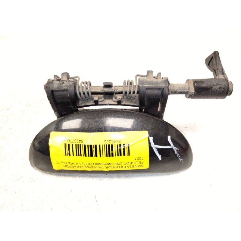 Recambio de maneta exterior trasera izquierda para peugeot 206 hatchback (2a/c) 1.4 hdi eco 70 referencia OEM IAM   