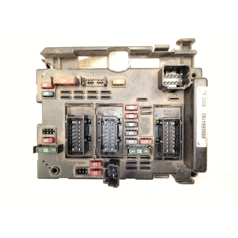 Recambio de caja fusibles para peugeot 206 hatchback (2a/c) 1.4 hdi eco 70 referencia OEM IAM 9650664180  