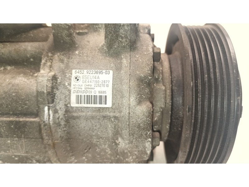 Recambio de compresor aire acondicionado para bmw 1 (f20) 120 d referencia OEM IAM 64529223695-03  