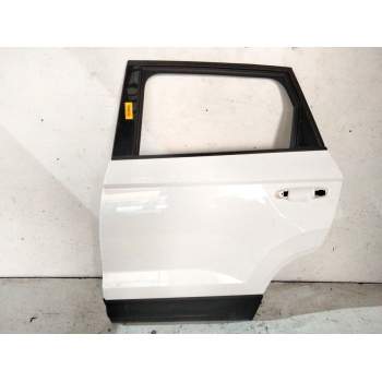 Recambio de puerta trasera izquierda para skoda karoq (nu7, nd7) 1.5 tsi referencia OEM IAM 575833051H  