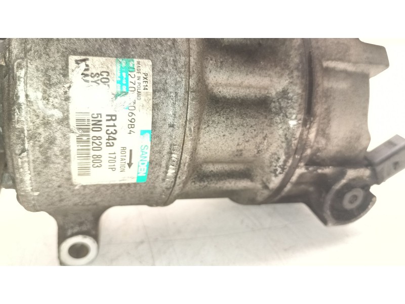 Recambio de compresor aire acondicionado para audi a3 (8p1) 2.0 tdi referencia OEM IAM 5N0820803  