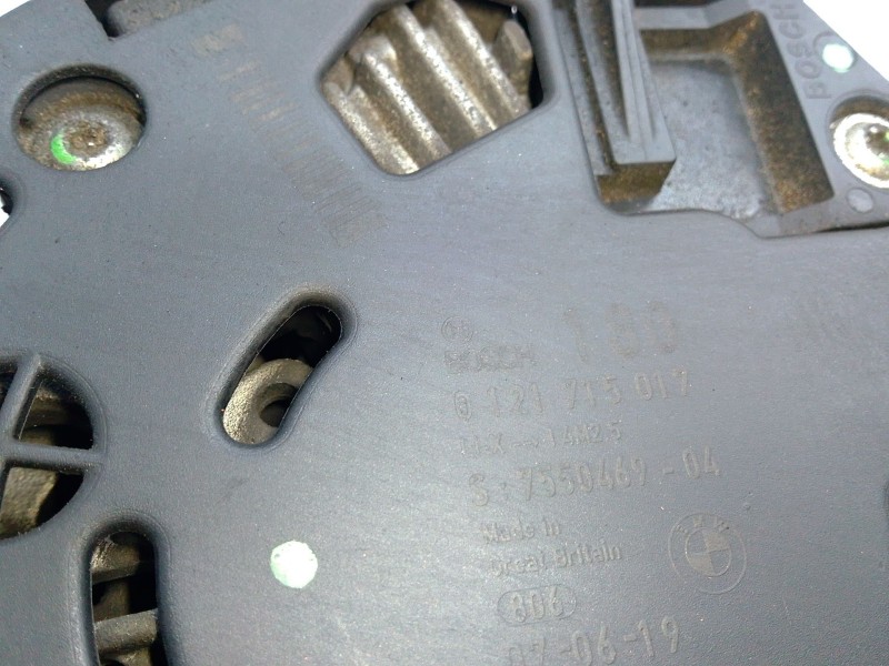 Recambio de alternador para bmw 1 (e81) 120 i referencia OEM IAM 0121715017  