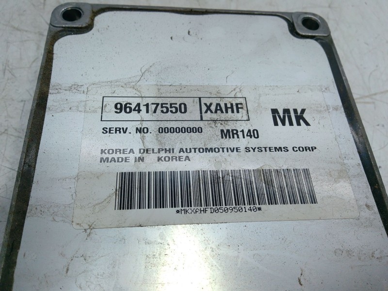 Recambio de centralita motor uce para chevrolet aveo / kalos hatchback (t200) 1.4 referencia OEM IAM 96417550 MKXAHFD050950140 