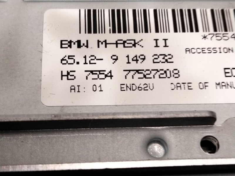 Recambio de sistema audio / radio cd para bmw 1 (e81) 120 i referencia OEM IAM 9149232  