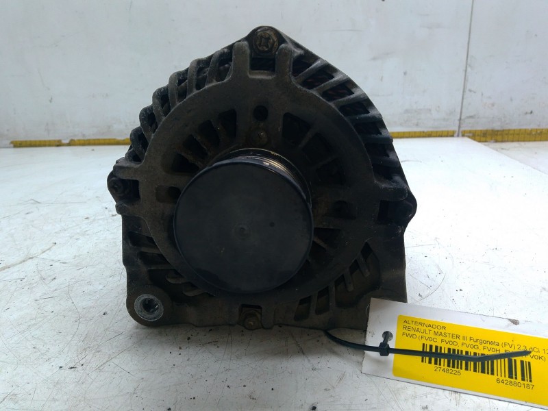 Recambio de alternador para renault master iii furgoneta (fv) 2.3 dci 125 fwd (fv0c, fv0d, fv0g, fv0h, fv0j, fv0k) referencia OE
