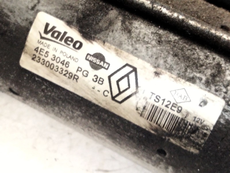 Recambio de motor arranque para dacia logan mcv ii 1.5 dci referencia OEM IAM 233003329R  