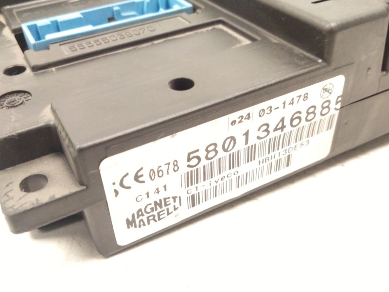 Recambio de centralita comfort para iveco daily v furgoneta 29s13, 29l13, 35c13, 35s13, 40c13, 40s13 referencia OEM IAM 58013468