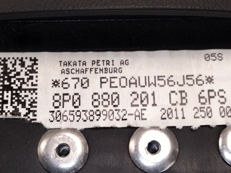 Recambio de aireador izquierdo para audi a3 sportback (8pa) 1.6 tdi referencia OEM IAM 8P0880201CB  