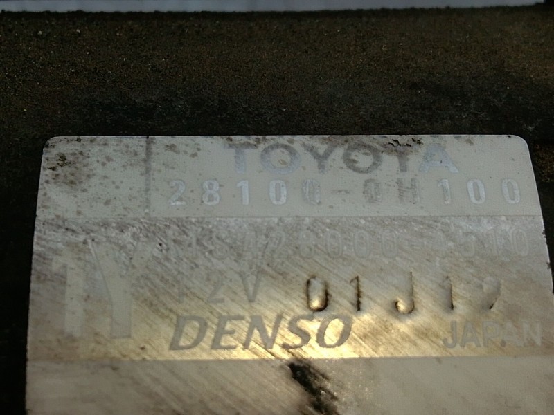 Recambio de motor arranque para toyota avensis sedán (_t25_) 2.0 (azt250_) referencia OEM IAM 281000H100  