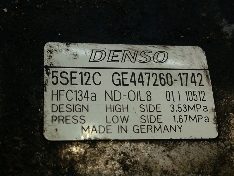 Recambio de compresor de aire para toyota avensis sedán (_t25_) 2.0 (azt250_) referencia OEM IAM GE4472601742  