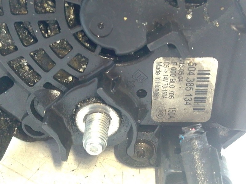 Recambio de alternador para iveco daily v furgoneta 29s13, 29l13, 35c13, 35s13, 40c13, 40s13 referencia OEM IAM 504385134  