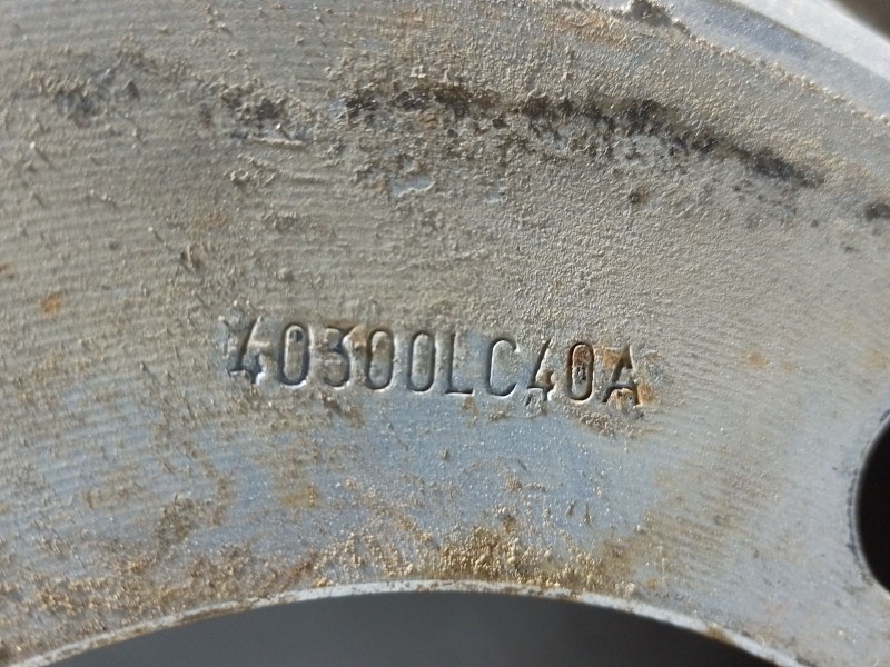 Recambio de llanta hierro para nissan nt500 35.15 referencia OEM IAM 40300LC40A  