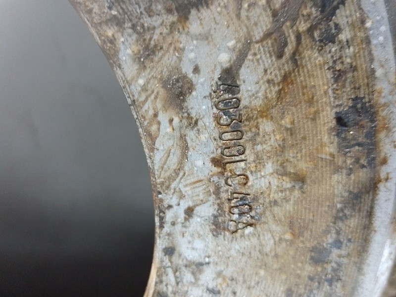 Recambio de llanta hierro para nissan nt500 35.15 referencia OEM IAM 40300LC40A  