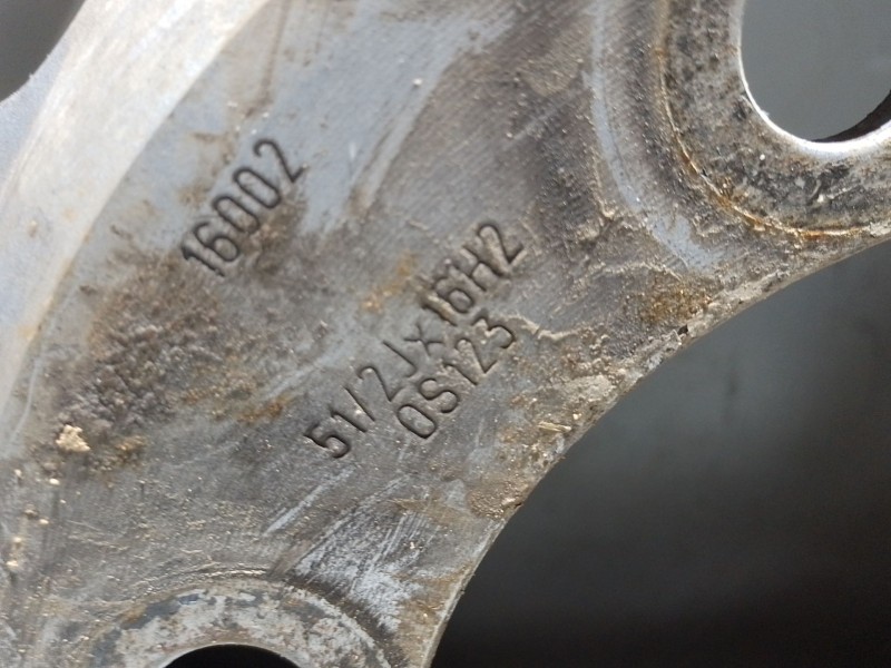 Recambio de llanta hierro para nissan nt500 35.15 referencia OEM IAM 40300LC40A  