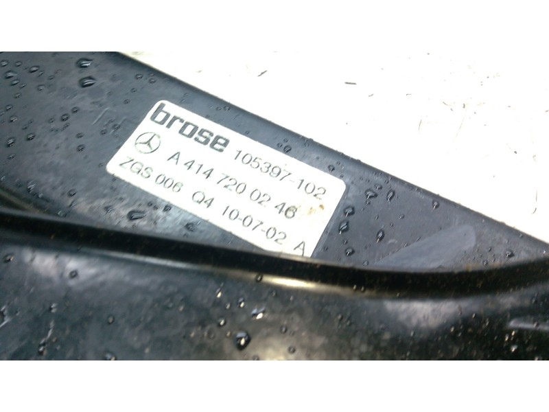 Recambio de elevalunas delantero derecho para mercedes-benz vaneo (414) 1.6 (414.700) referencia OEM IAM A4147200246  