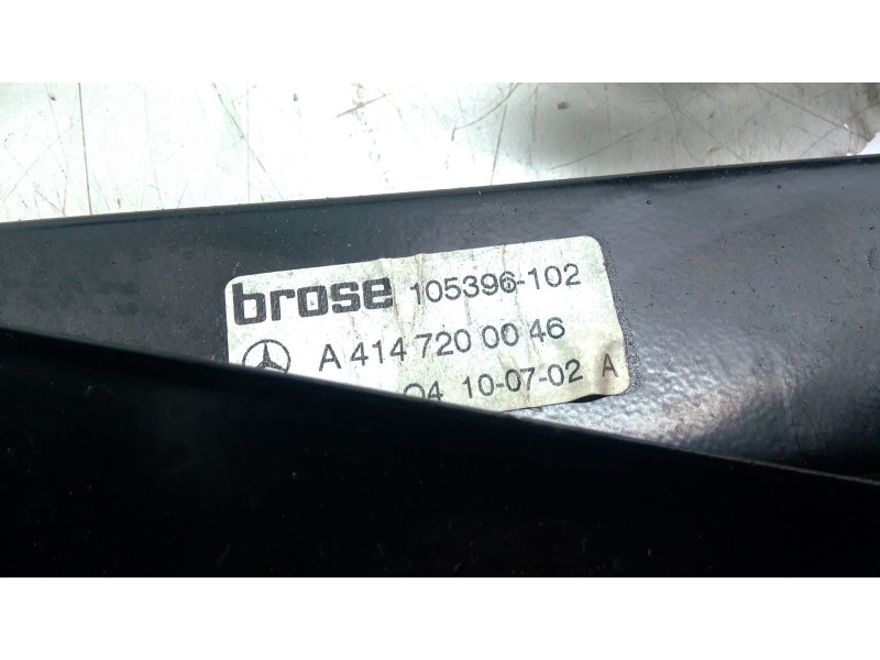 Recambio de elevalunas delantero izquierdo para mercedes-benz vaneo (414) 1.6 (414.700) referencia OEM IAM A4147200046  