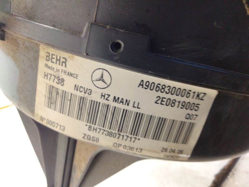 Recambio de calefaccion entera normal para mercedes-benz sprinter 5-t furgoneta (b906) 515 cdi (906.653, 906.655, 906.657) refer
