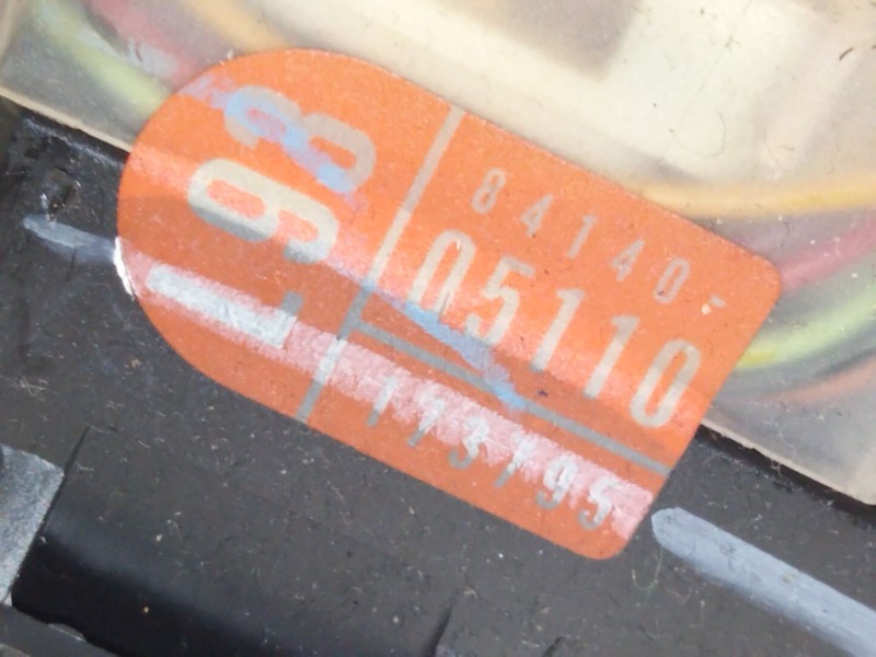 Recambio de mando luces para toyota corolla verso (zer_, zze12_, r1_) 1.8 (znr11_) referencia OEM IAM   