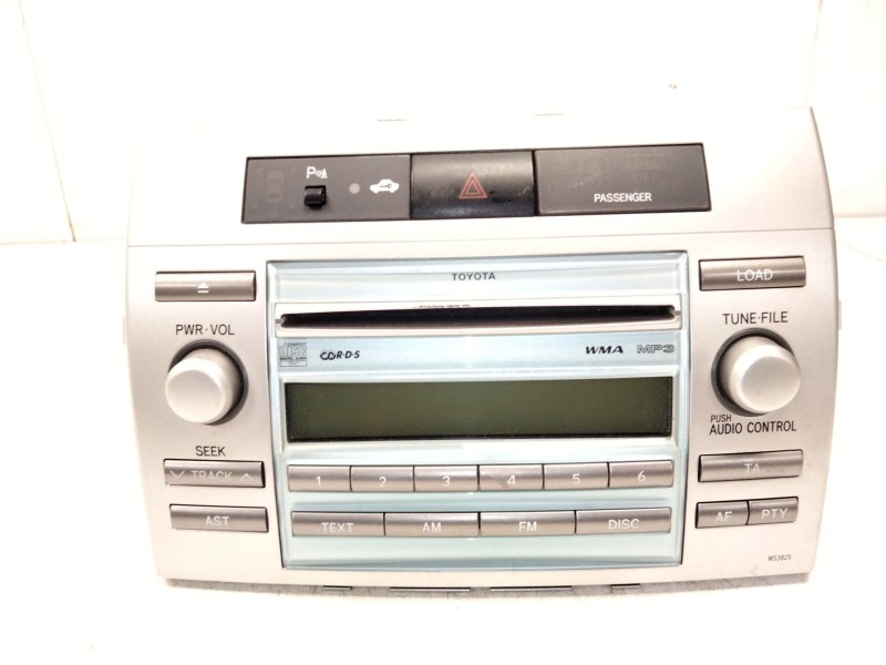 Recambio de sistema audio / radio cd para toyota corolla verso (zer_, zze12_, r1_) 1.8 (znr11_) referencia OEM IAM 861200F040  