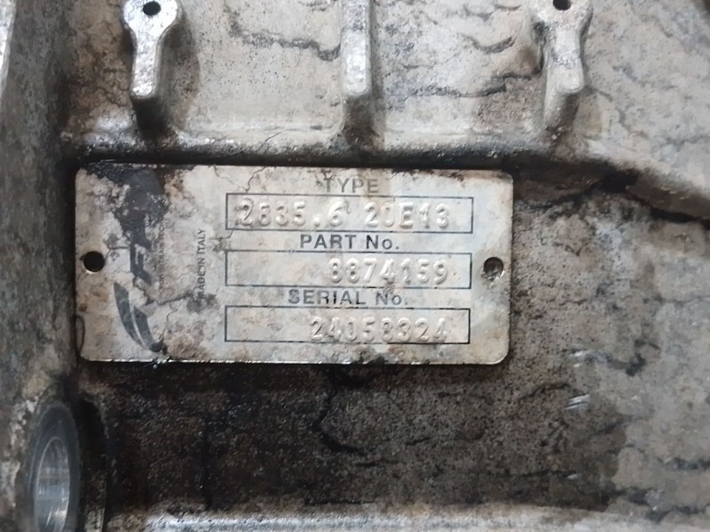 Recambio de caja cambios para iveco daily v furgoneta 29s13, 29l13, 35c13, 35s13, 40c13, 40s13 referencia OEM IAM 2835620E13  